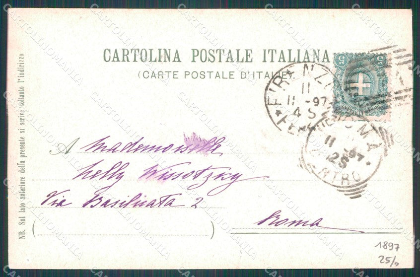 Firenze Città Saluti da cartolina WX0652 – retro