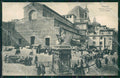 Firenze Città Piazza San Lorenzo Mercato PIEGHINA cartolina WX0654 – fronte
