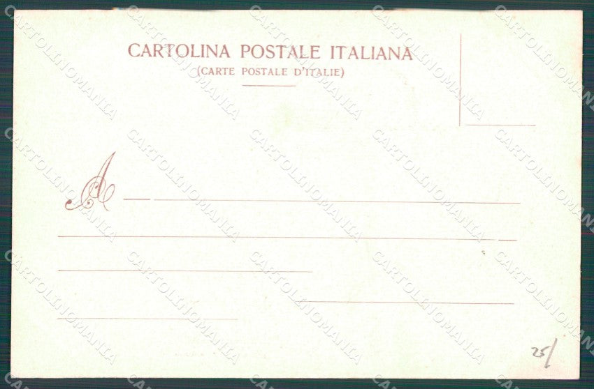 Firenze Città Mercato Vecchio Scomparsa cartolina WX0667 – retro