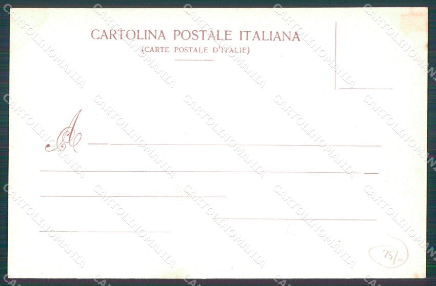 Firenze Città Mercato Vecchio Scomparsa cartolina WX0672 – retro
