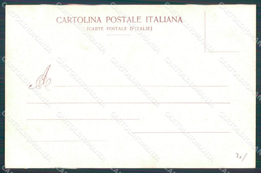 Firenze Città Mercato Vecchio Scomparsa cartolina WX0673 – retro