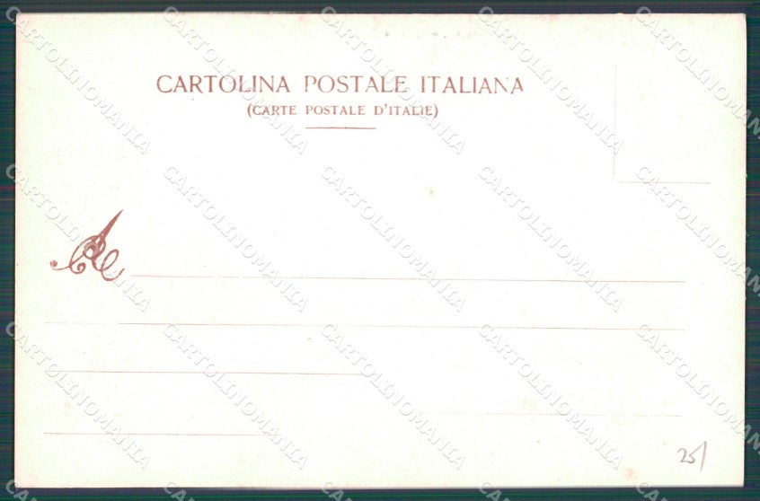 Firenze Città Mercato Vecchio Scomparsa cartolina WX0674 – retro
