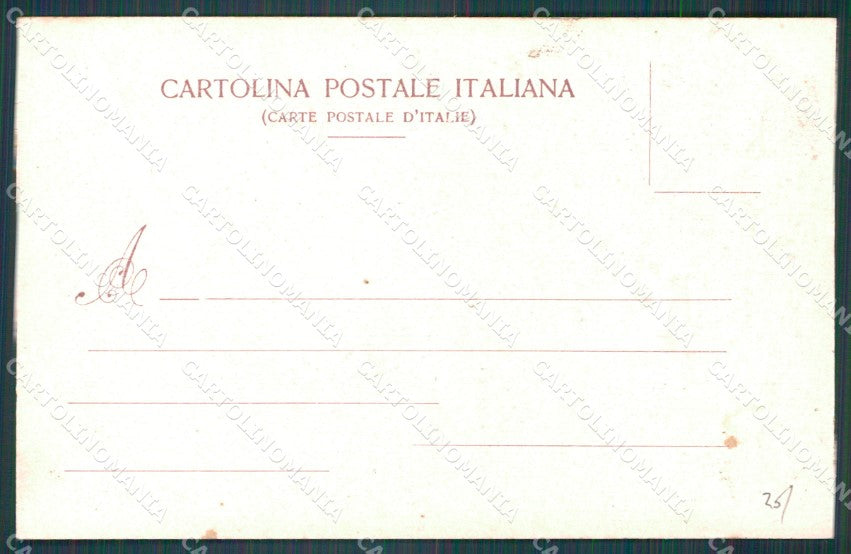 Firenze Città Piazza della Fonte in Ghetto Scomparsa cartolina WX0678 – retro