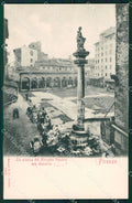 Firenze Città Piazza Mercato Vecchio Scomparsa cartolina WX0686 – fronte