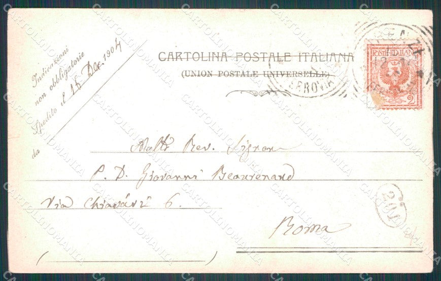 Firenze Città Antico Mercato Scomparsa cartolina WX0688 – retro