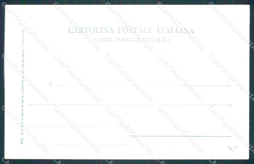 Firenze Città Loggia del Pesce Mercato Vecchio Scomparsa cartolina WX0690 – retro