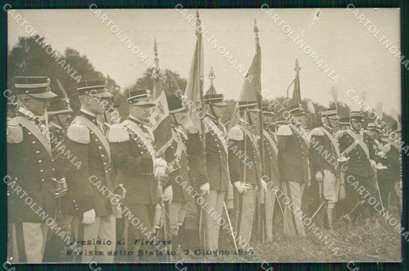 Firenze Città Militari 1914 Foto cartolina WX0693 – fronte