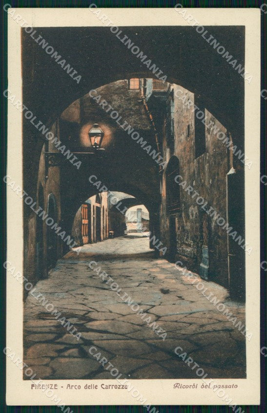 Firenze Città Arco delle Carrozze cartolina WX0706 – fronte