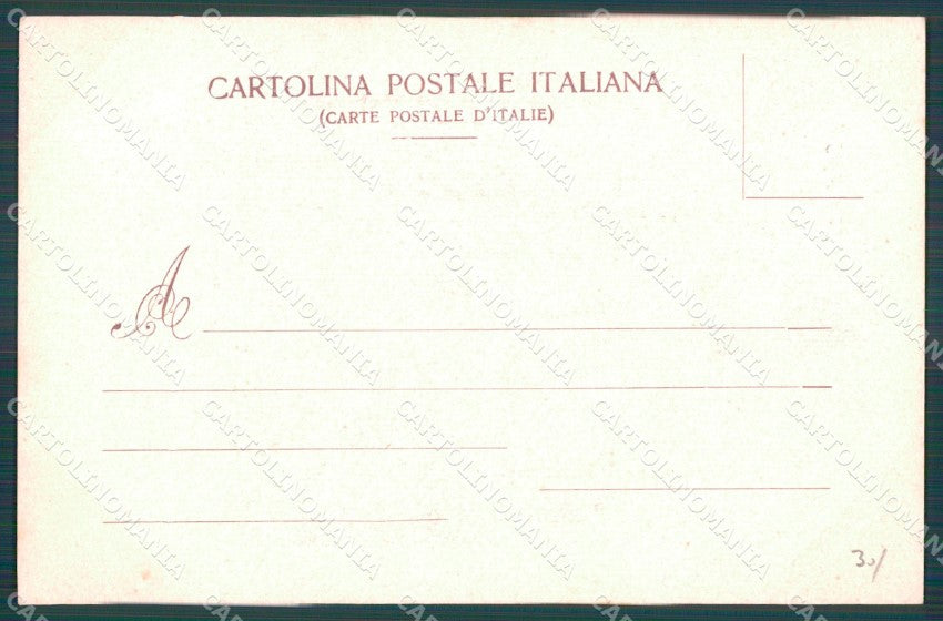 Firenze Città Mercato Vecchio Scomparsa cartolina WX0731 – retro
