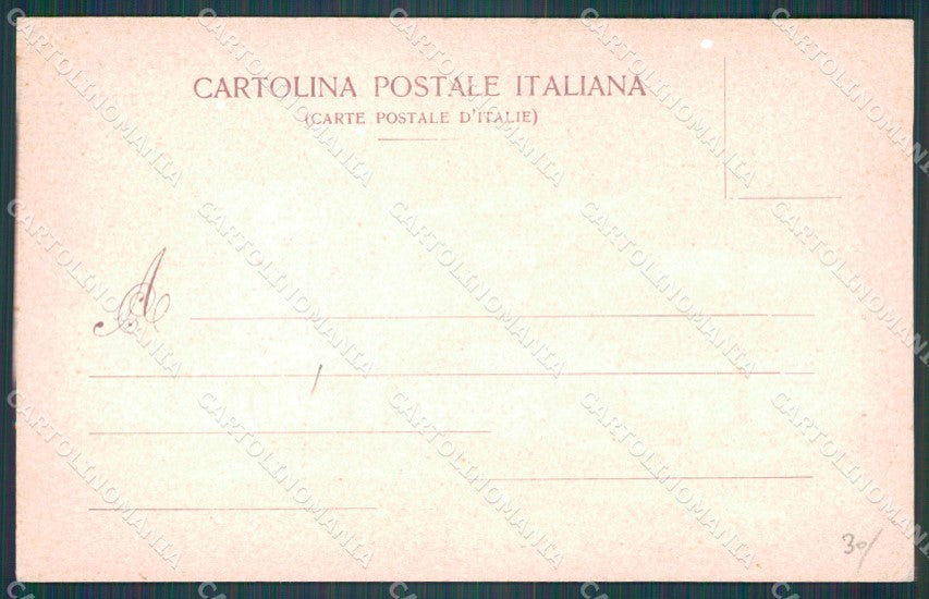Firenze Città Mercato Vecchio Scomparsa cartolina WX0732 – retro