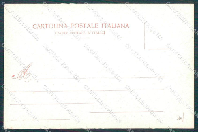 Firenze Città Loggia del Pesce Mercato Vecchio Scomparsa cartolina WX0737 – retro