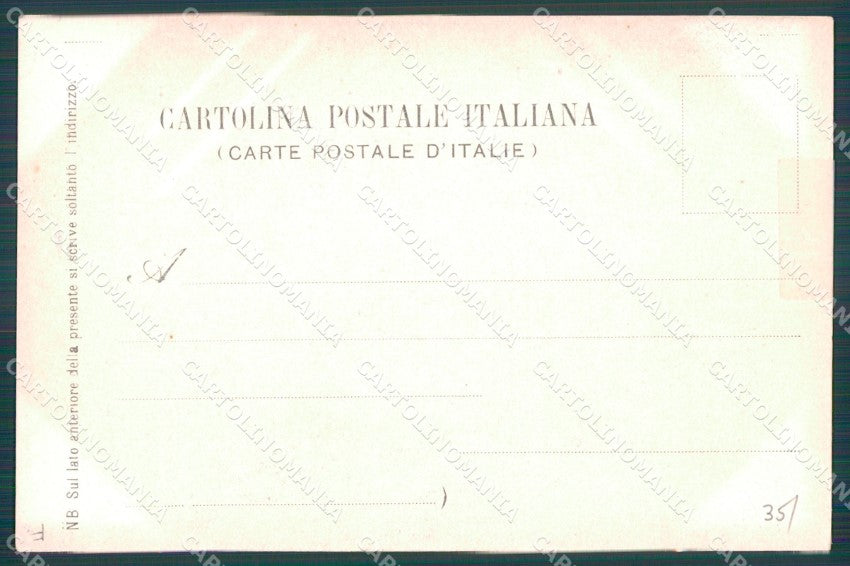 Firenze Città Torre degli Alberti Scomparsa RIPARATA cartolina WX0739 – retro