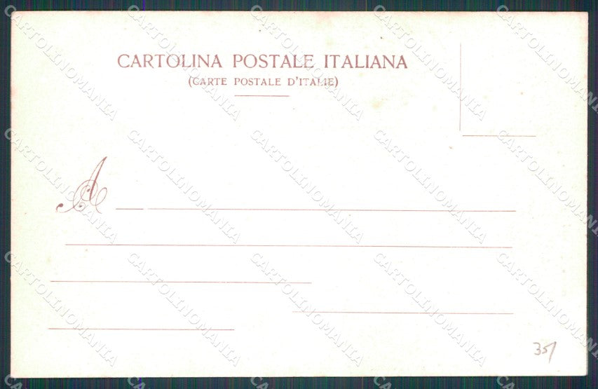 Firenze Città Piazza della Fonte in Ghetto Scomparsa cartolina WX0747 – retro