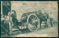 Firenze Città Carro Scaricamento Vino Fiasco cartolina WX0760 – fronte