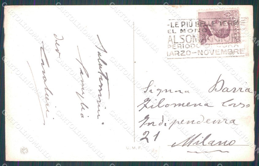 Firenze Città Pensiero da cartolina WX0776 – retro