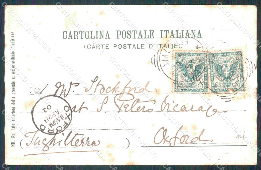 Firenze Città Saluti da cartolina WX0778 – retro
