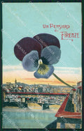 Firenze Città Pensiero da cartolina WX0780 – fronte