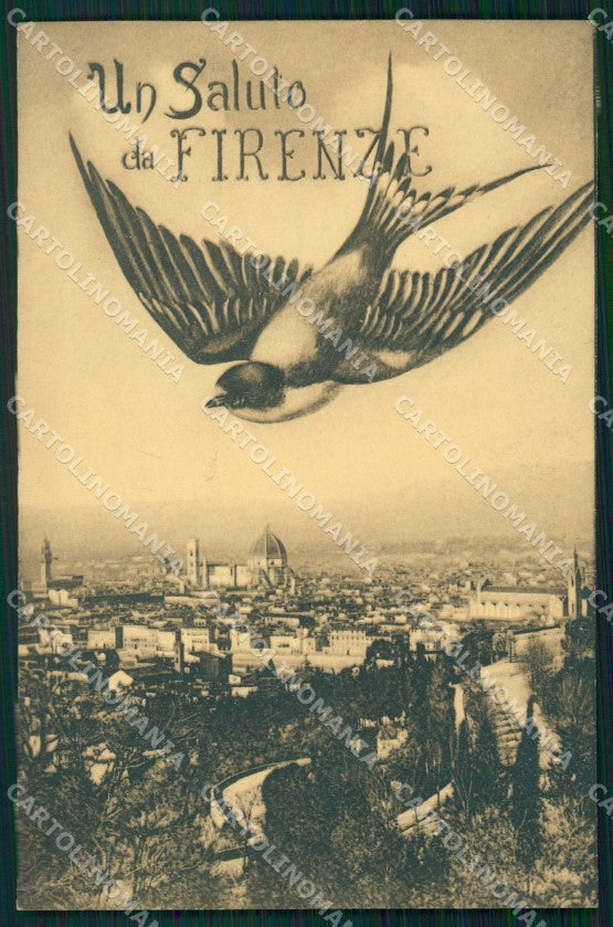 Firenze Città Saluti da cartolina WX0781 – fronte