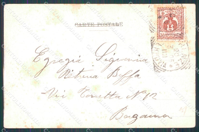 Firenze Città Saluti da PIEGA STRAPPINO cartolina WX0791 – retro