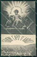 Firenze Città Buon Natale cartolina WX0805 – fronte