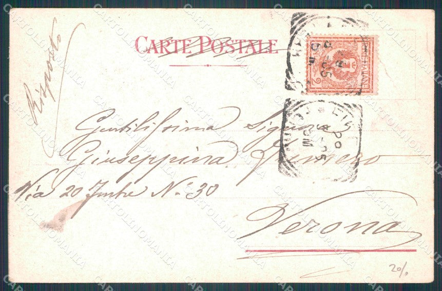 Firenze Città Saluti da PIEGHE cartolina WX0815 – retro