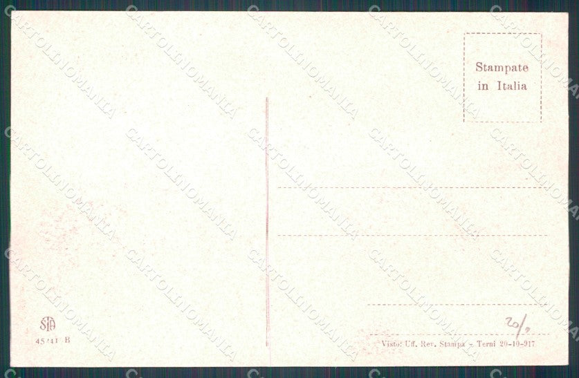 Firenze Città Saluti da Treno cartolina WX0818 – retro