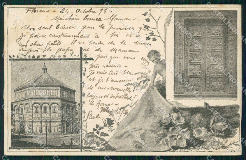 Firenze Città cartolina WX0825 – fronte