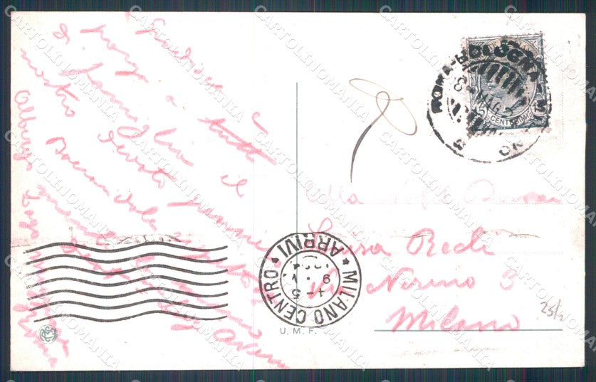 Firenze Città Carretto Fiasco cartolina WX0833 – retro