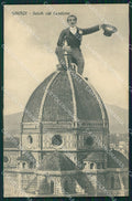 Firenze Città Cupolone Brunelleschi Fiasco cartolina WX0837 – fronte