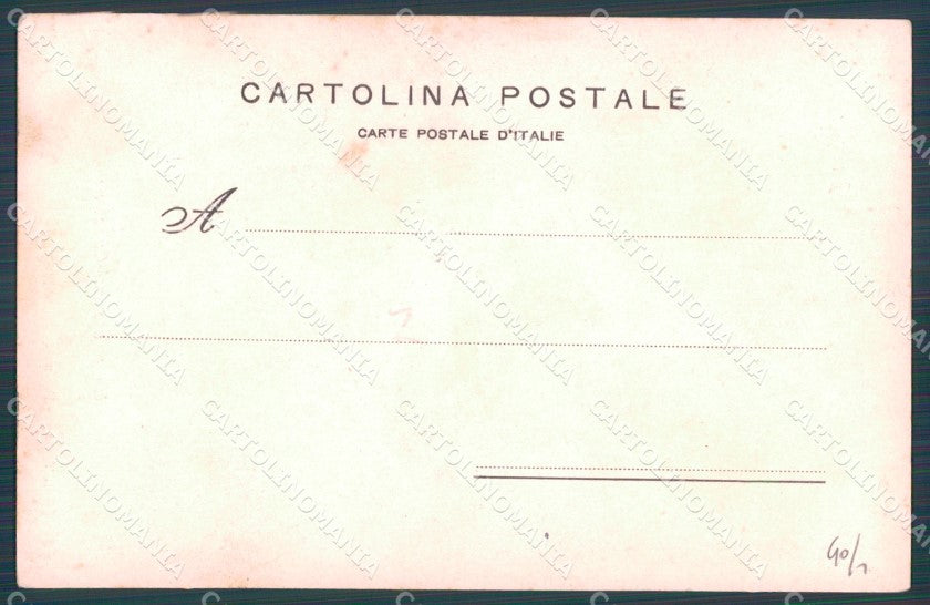Firenze Città Cupolone Brunelleschi Saluto da Surrealismo cartolina WX0840 – retro