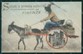 Firenze Città Carretto Fiasco cartolina WX0842 – fronte