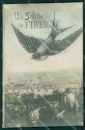 Firenze Città Saluti da Foto cartolina WX0849 – fronte