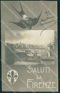Firenze Città Saluti da Foto cartolina WX0851 – fronte