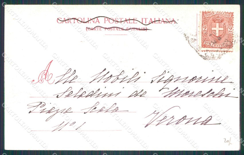 Firenze Città Carro Sabato Santo Buoi cartolina WX0910 – retro