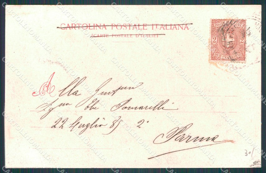 Firenze Città Carro Sabato Santo Buoi cartolina WX0915 – retro