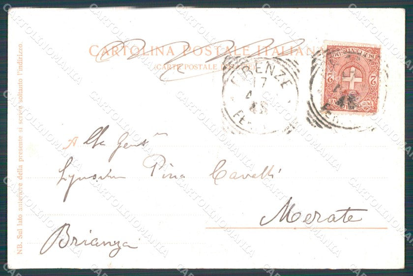 Firenze Certosa di Frati cartolina WX0935 – retro