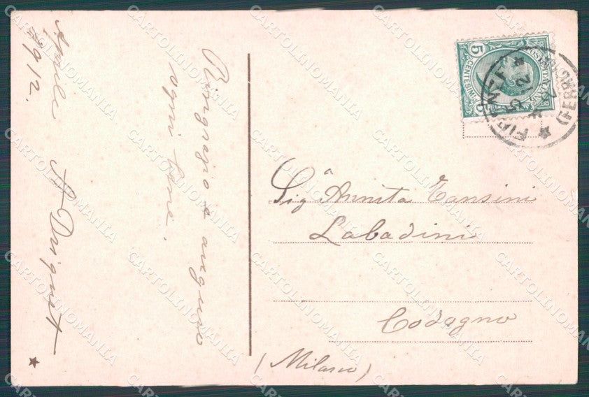 Firenze Certosa di Frati PIEGA cartolina WX0940 – retro