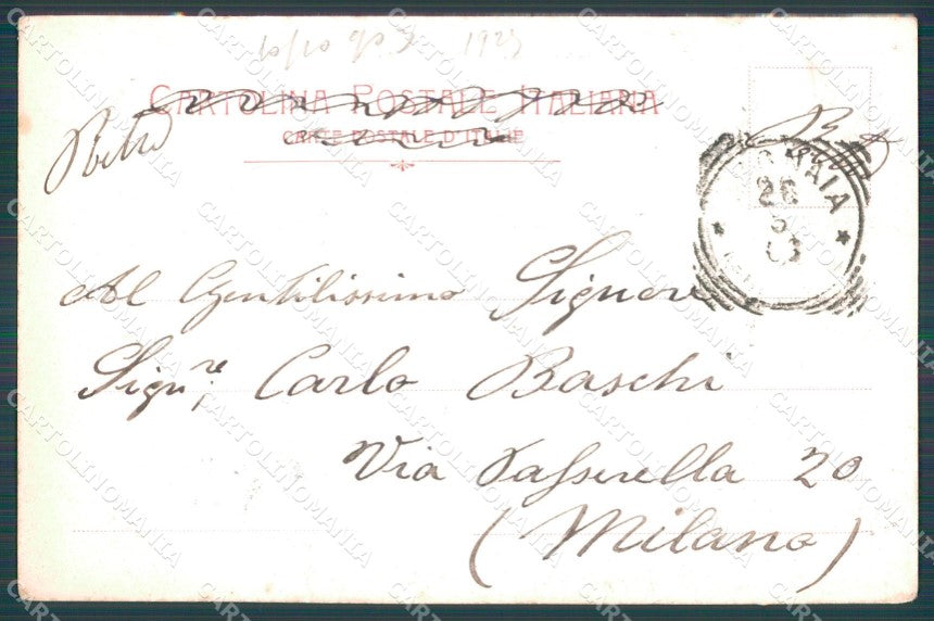 Firenze Certosa di Frati cartolina WX0943 – retro