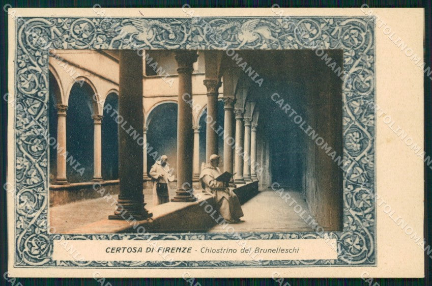 Firenze Certosa di Frati cartolina WX0950 – fronte