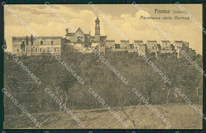 Firenze Certosa di cartolina WX0957 – fronte