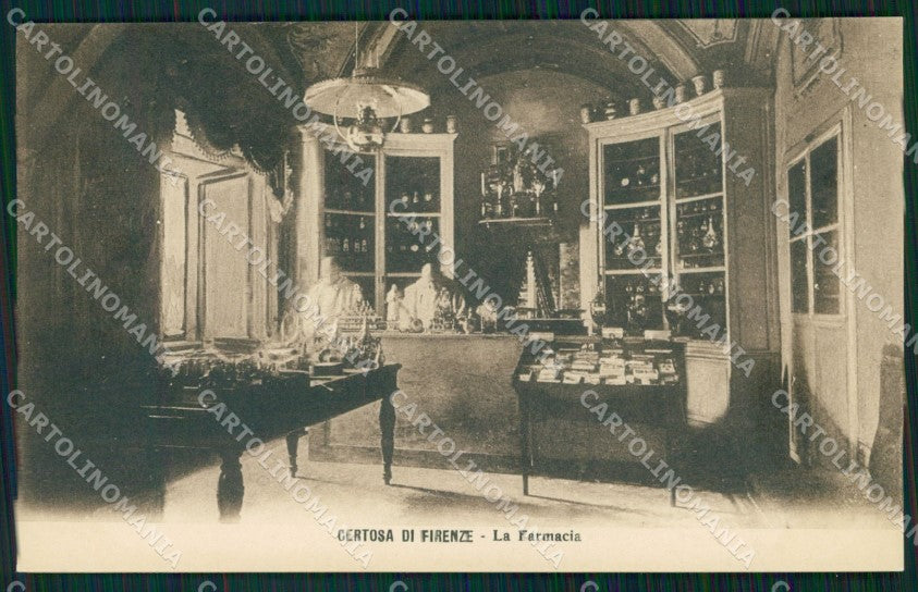 Firenze Certosa di Farmacia cartolina WX0961 – fronte