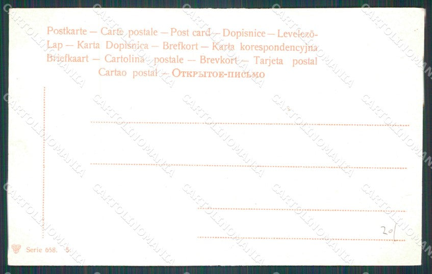 Firenze Città Costumi cartolina WX0968 – retro