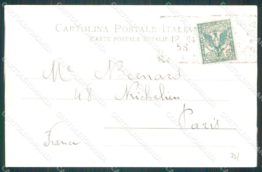 Firenze Città Scaricamento Vino Fiaschi Costumi cartolina WX0975 – retro