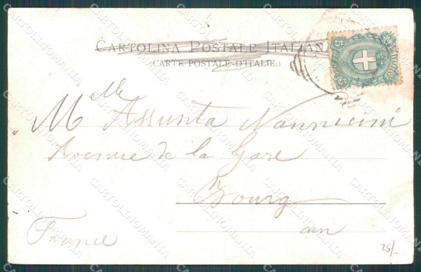 Firenze Città Scaricamento Vino Fiaschi Costumi cartolina WX0977 – retro
