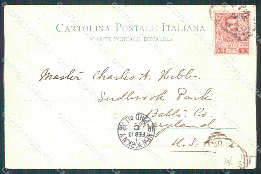 Firenze Città Scaricamento Vino Fiaschi MACCHIE cartolina WX0983 – retro
