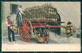 Firenze Città Scaricamento Vino Fiaschi cartolina WX0985 – fronte