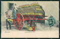 Firenze Città Scaricamento Vino Fiaschi cartolina WX0986 – fronte
