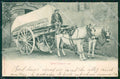 Firenze Città Carro Trasporto Vino Fiaschi STRAPPINO cartolina WX0989 – fronte