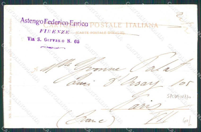 Firenze Greve Chianti Spedaluzzo Trasporto Grano Buoi PIEGHINA cartolina WX1000 – retro