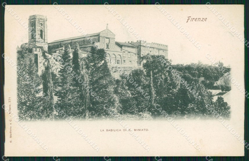 Firenze Città San Miniato Modiano cartolina WX1007 – fronte